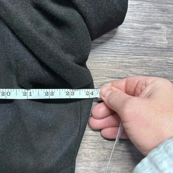 Anne Klein Women's Black Peacoat Coat Jacket Size 1X - Picture 4 of 7